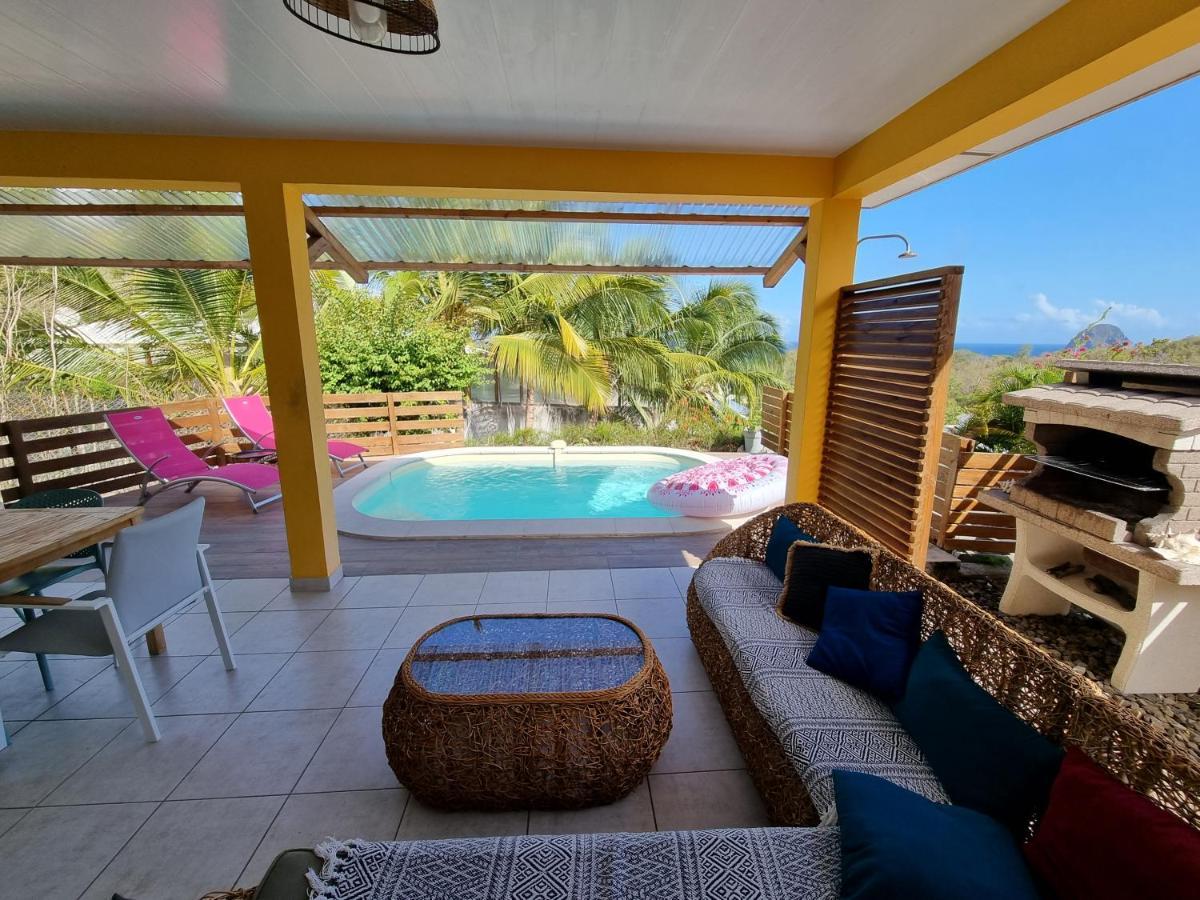 Villa Goyave - Exotic Villa Martinique Le Diamant Exteriör bild